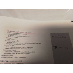 HUILE SUR TOILE SIGNÉE JEAN PIERRE THILMANY