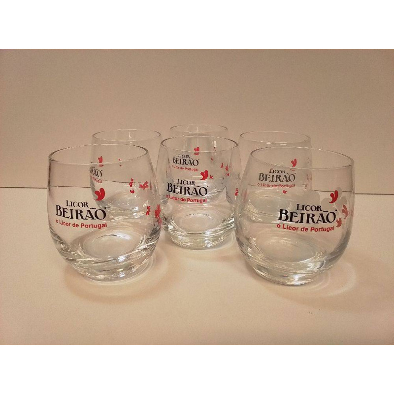 LOT VERRES LICOR BEIRAO