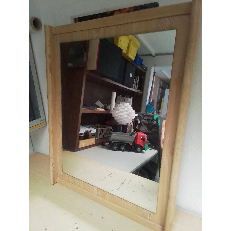 MIROIR BORD BOIS 
