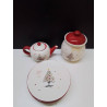 LOT DE VAISSELLE MERRY CHRISTMAS