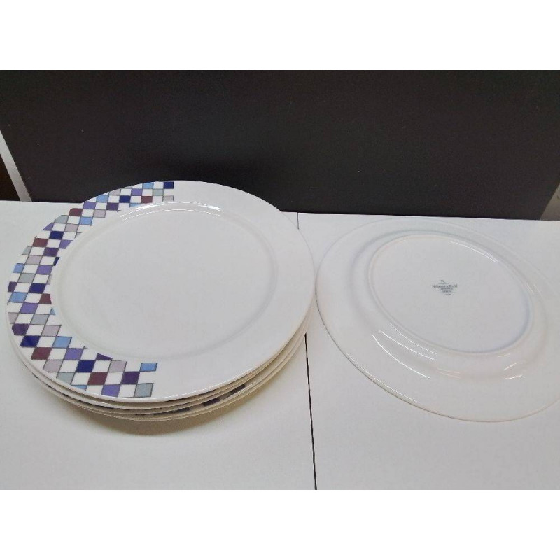 LOT D’ ASSIETTES DE PRÉSENTATION VILLEROY ET BOCH CORPO