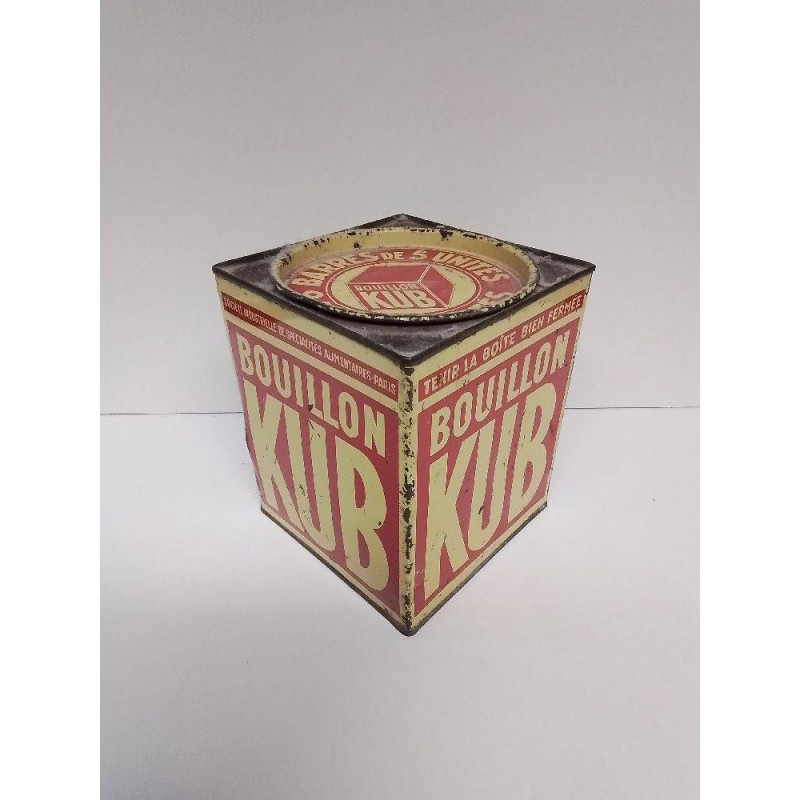 BOITE METAL BOUILLON KUB