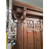 BUFFET 2 CORPS CHENE ANCIEN STYLE ART NOUVEAU 
