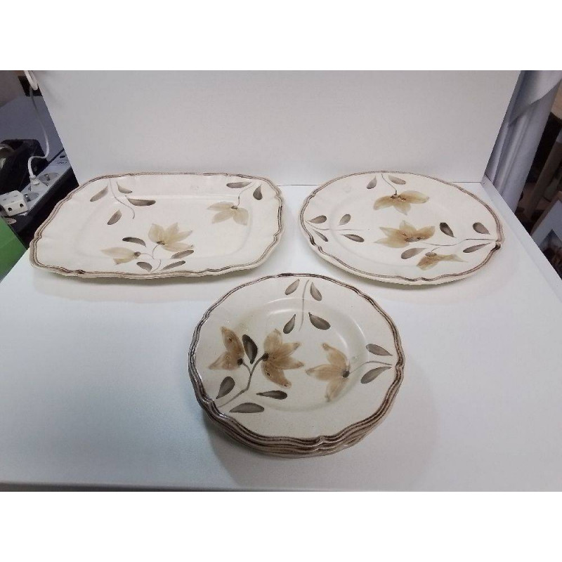 LOT DE VAISSELLE SARREGUEMINES DIANA 