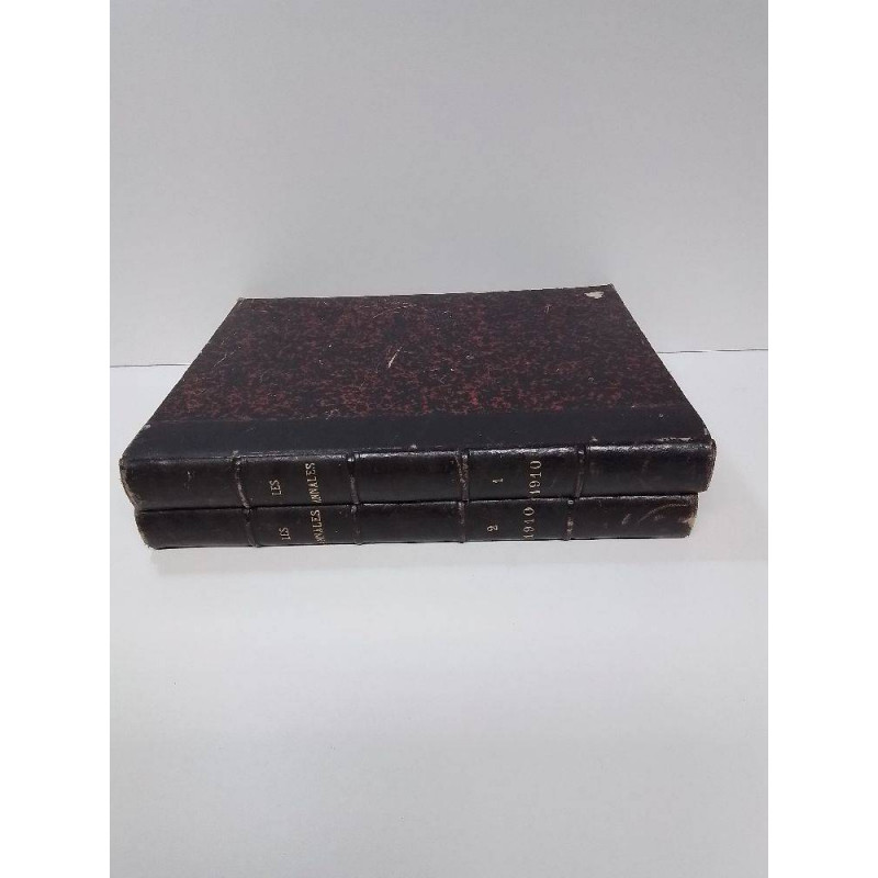 LOT DE 2 LIVRES LES ANNALES 1910