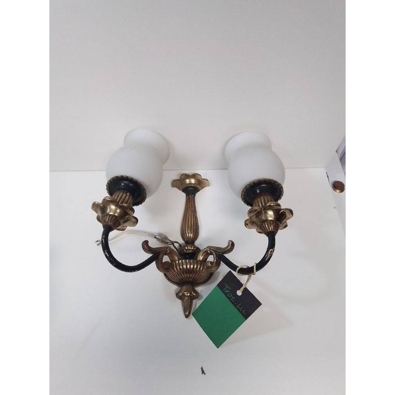 APPLIQUE DOUBLE LAITON VERRE