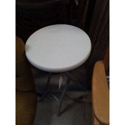 TABOURET BLANC 