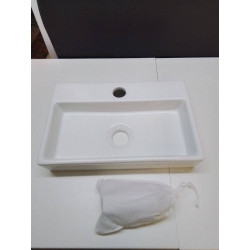 LAVE MAIN CÉRAMIQUE BLANC +...