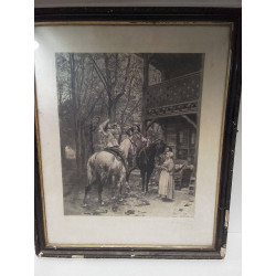 GRAVURE ALFRED BOILOT...
