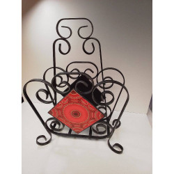 PORTE REVUES METAL ET...