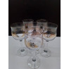 LOT VERRES A LIQUEUR CRISTAL 