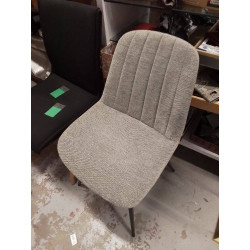 CHAISE MODERNE GRISE 