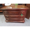 COMMODE CHÊNE 3 TIROIRS 