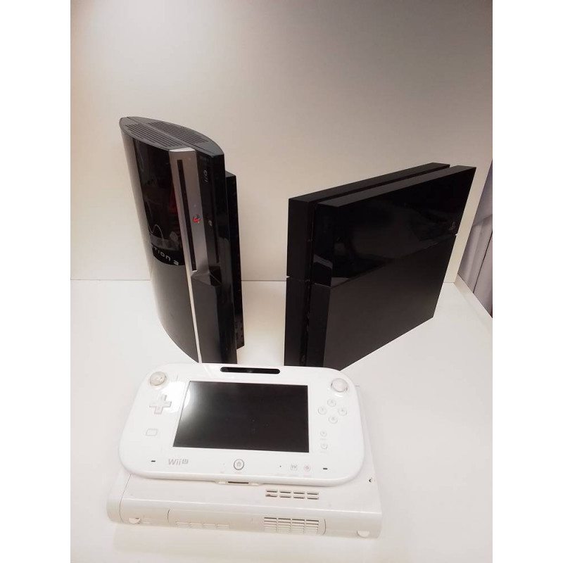 LOT CONSOLES NON TESTÉS (PAS DE CABLE PAS DE MANCHETTE)