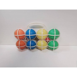 JEU DE PÉTANQUE MULTICOLORE 