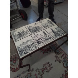 TABLE BASSE CARRELÉE...