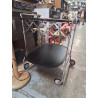 DESSERTE A ROULETTES KARTELL PLIANTE NOIRE