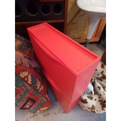 RANGEMENT A CHAUSSURES ROUGE 
