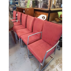 LOT DE 6 CHAISES MODERNE...