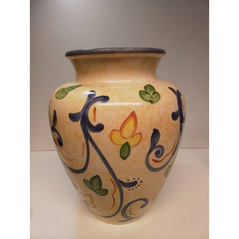 VASE PEINT A LA MAIN 