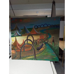 PEINTURE SIGNÉ MYRIAM STYLE...