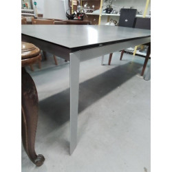 TABLE MODERNE CÉRAMIQUE + ALLONGE