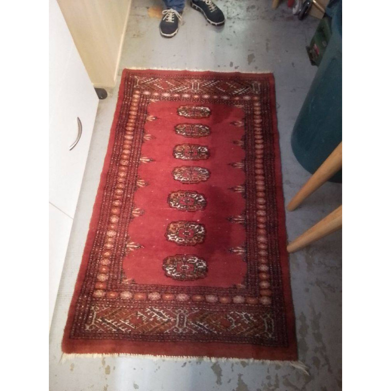 TAPIS TON ROUGE 130X80
