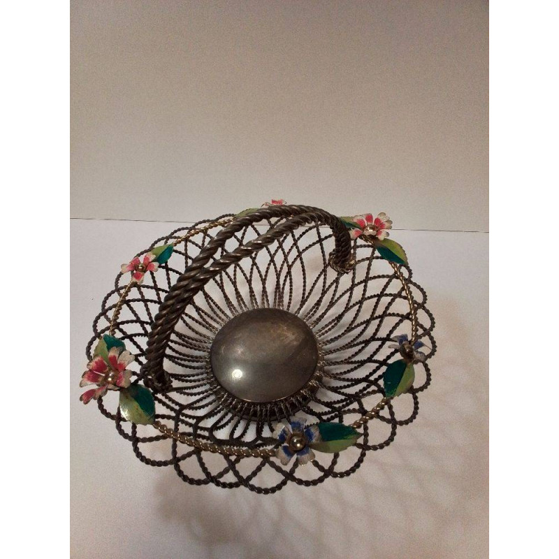 CORBEILLE A FRUITS STYLE ART NOUVEAU 