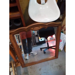 MIROIR BORD BOIS DIVERS 