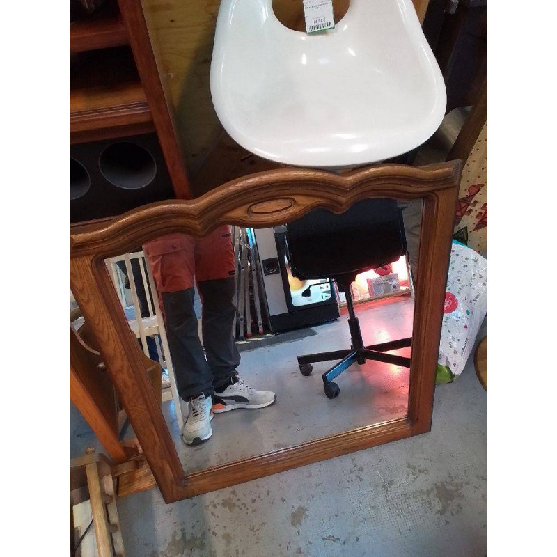 MIROIR BORD BOIS DIVERS 