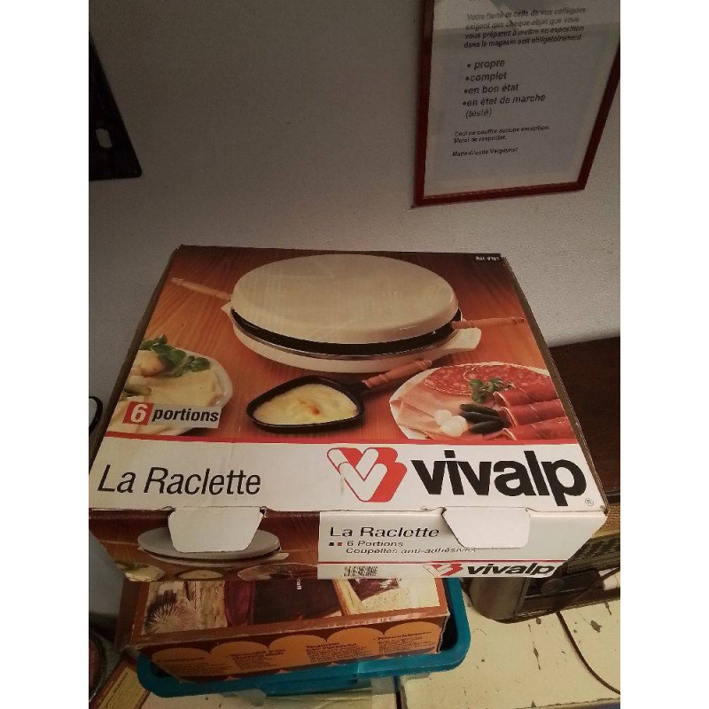 APPAREIL A RACLETTE VIVALP