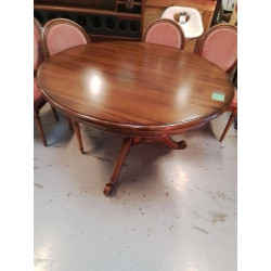 TABLE RONDE TRIPODE + ALLONGES