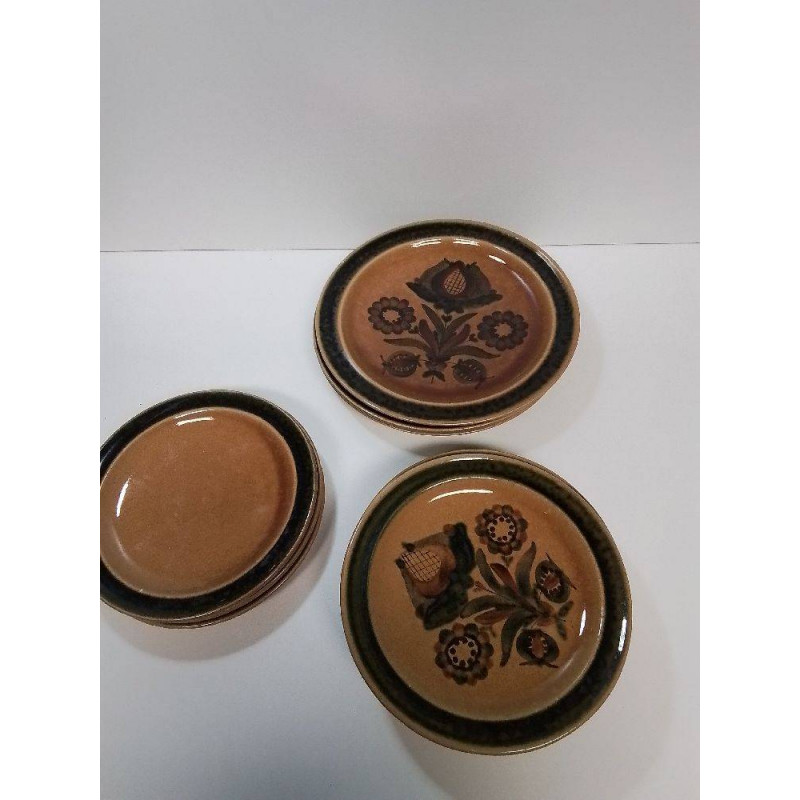 LOT D’ASSIETTES CÉRAMIQUE ALLEMANDE 