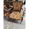 FAUTEUIL CABRIOLET DECOR VERT