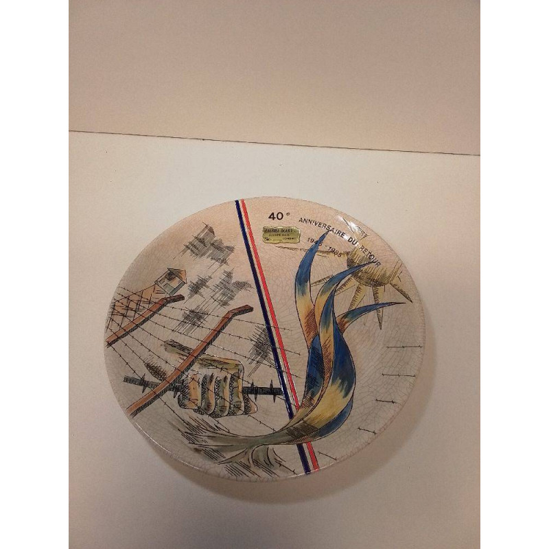 ASSIETTE COLLECTION LONGWY 