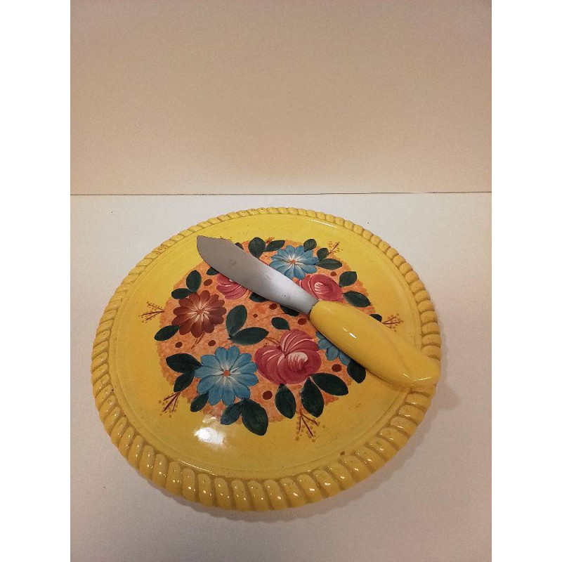 PLAT A TARTE LONGWY ET COUTEAU 