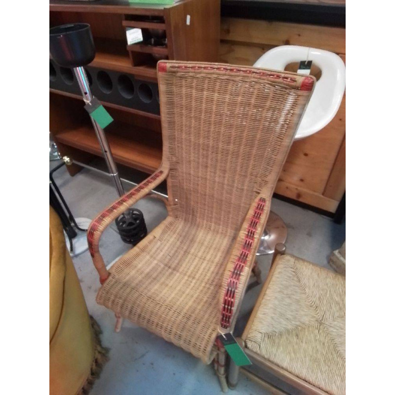 FAUTEUIL ROTIN 