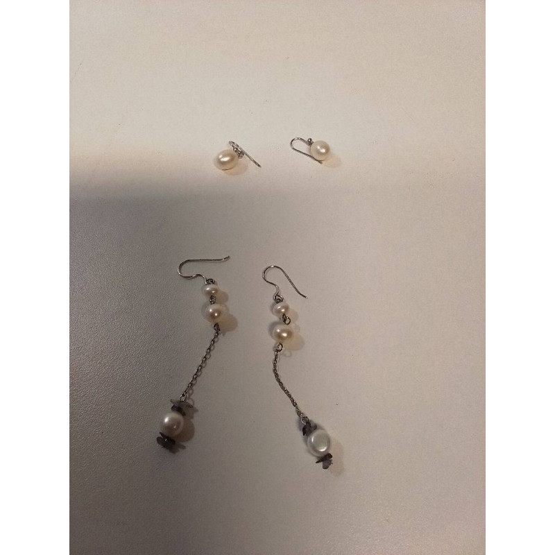 BOUCLE D\'OREILLES PERLES 