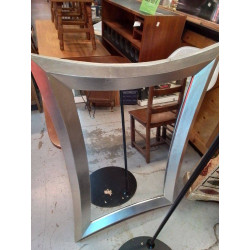 MIROIR BORD ARGENTÉ 