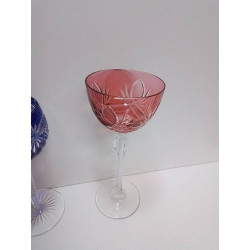VERRE CISELÉ COLORÉ 