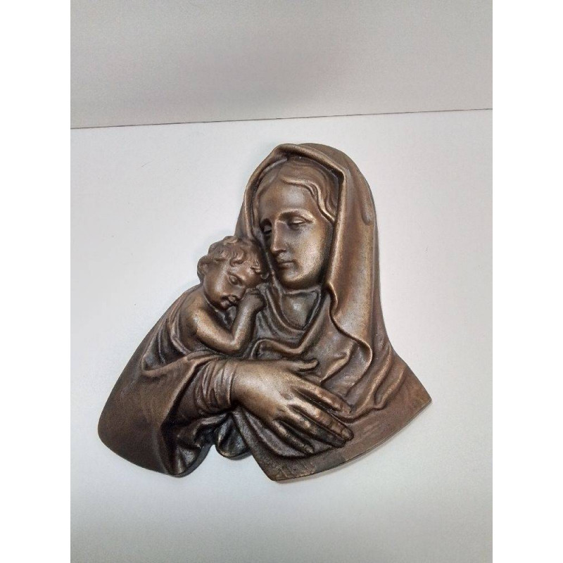 DÉCORATION RELIGIEUSE BRONZE 