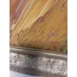ACRYLIQUE SIGNÉE LINDEN LE BOUQUE