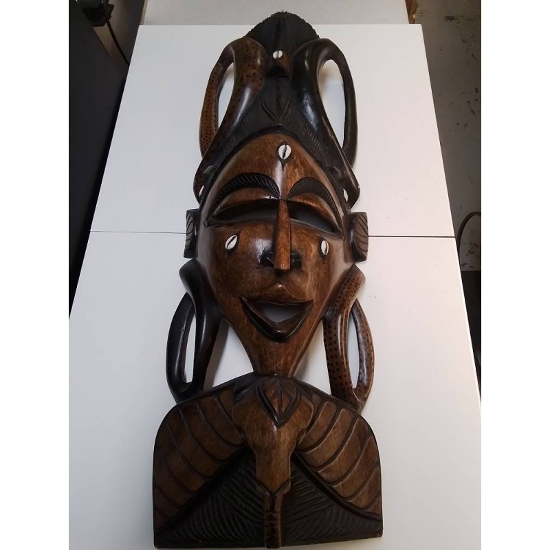 MASQUE BOIS GRAND MODÈLE 