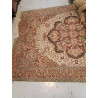 TAPIS ORIENT TONS VERTS ROSES 195X290