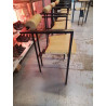 FAUTEUIL DESIGN CUIR JAUNE