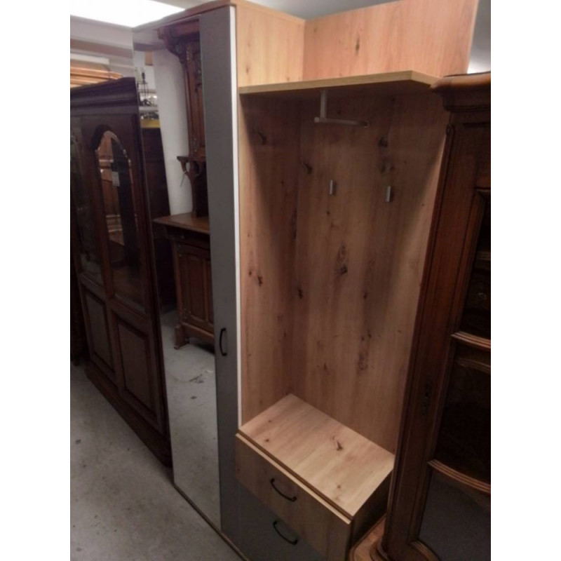 MEUBLE D’ENTREE MODERNE 1 PORTE 2 TIROIRS