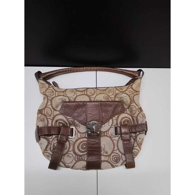 SAC A MAIN KENZO TISSU BRUN