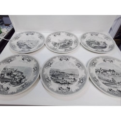 LOT D’ASSIETTES VILLEROY ET...