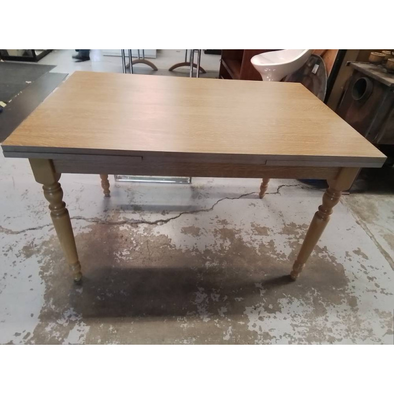 TABLE STYLE CHENE 2 ALLONGES