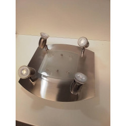 PLAFONNIER 4 SPOTS MODERNE